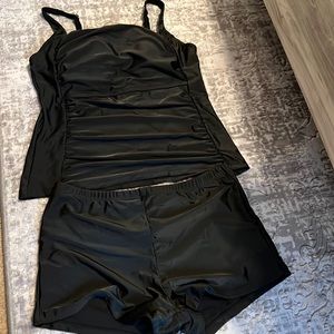 Black 2XL swimsuit